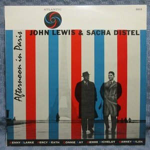 VA340●ATL-5013/ジョン・ルイス～サッシャ・ディストル五重奏団「パリの午后」ペラジャケLPレコード(アナログ盤)