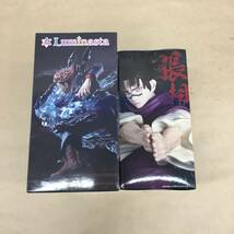 △【T844】未開封品 『呪術廻戦 渋谷事変 Luminasta 虎杖悠仁 / 呪祓ノ術 - 脹相 - フィギュア 2体セット』△_画像4