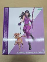 ○【S2】未開封品 コトブキヤ 1/7スケール MARVEL美少女 ホークアイ(ケイト・ビショップ) 塗装済完成品 フィギュア_画像4