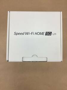 ☆【K359】処分品 KDDI Speed Wi-Fi HOME 5G L11 ホワイト ZTR01SWU ホームルーター☆