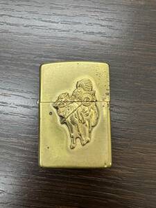 #3118C　【超レア】　ZIPPO ジッポ インディアン ネイティブアメリカン 馬 槍　コレクター収集品　