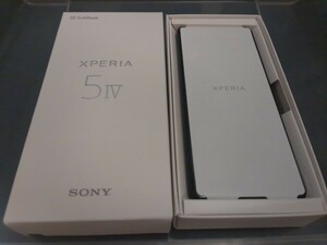 新品未使用品 送料無料 SONY SIMフリー Xperia 5 IV 6.1インチ メモリー8GB ストレージ128GB ブラック ソフトバンク A204SO