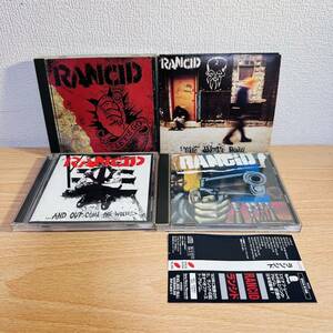 CD RANCID ランシド 4枚セット let's go/LIFE WON'T WAIT/AND OUT COME THE WOLVES/RANCID