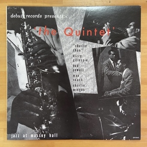 THE QUINTET JAZZ AT MASSEY HALL (RE) LP