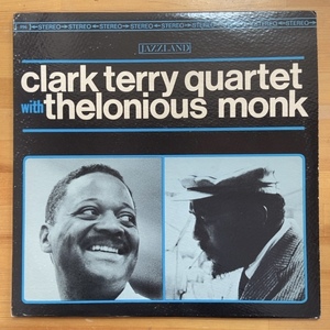 CLARK TERRY WITH THELONIOUS MONK CLARK TERRY QUARTET WITH THELONIOUS MONK (RE) LP