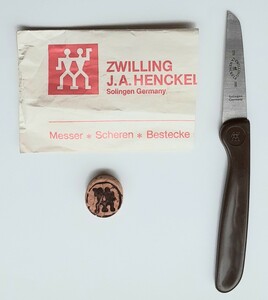 ゾーリンゲン ペティナイフ ストレートタイプ 全長170mm ツヴィリングヘンケルス ZWILLING J.A.HENCKELS Solingen