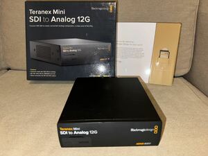 Blackmagic Design Teranex Mini SDI to Analog 12G / SDI to Audio にも