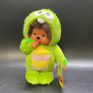 セキグチ ガチャピン モンチッチ S タグ付き 約20cm 人形 ソフビ 着ぐるみ 中古 稀少 レア レトロ 2000年