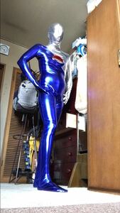  Pepsiman metallic zentai suit M size 