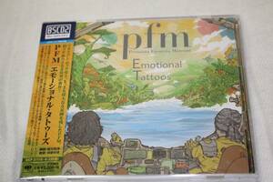 ヨーロッパ・プログレ (16) PFM ⑬ Emotional Tattoos ★ 2枚組BSCD2帯付国内盤 ★ 中古品