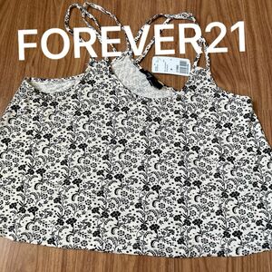 Forever21 キャミソール　M 新品　タグ付き　レディース　キャミ