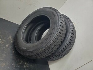 175/80R15 スタッドレス 冬タイヤ 2本 ヨコハマ G075 バリ溝 深溝 コスパ重視 間に合わせ 送料無料 T2258 年内発送要確認