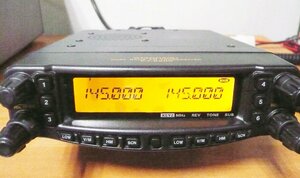 YAESU 高性能ハイパワー機「 FT-8800 H 」144M / 430M（50/35W・ＦＭ）２波同時受信（V×V, U×U） .取説、延長コード 付　動作品　中古
