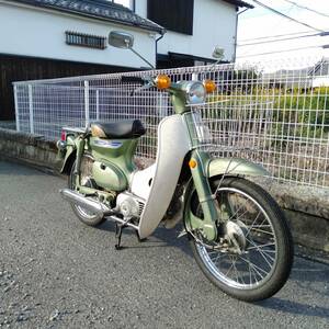 ☆☆　ホンダ　行燈カブ　カモメハンドル　50ｃｃ　実働車　鍵　書類あり　奈良～　☆☆