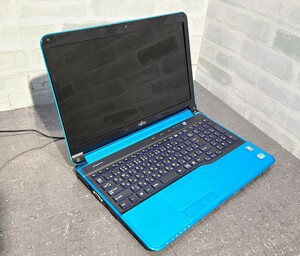 【ジャンク品】管1W179 FUJITSU LIFEBOOK AH56/H FMVA56HL CPU core i7-3610QM HDD無し、メモリー無し、バッテリー有り 通電OK 