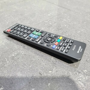 【新品未使用品】管1W63 SHARP AQUOS テレビリモコン GB333SA 2023年製