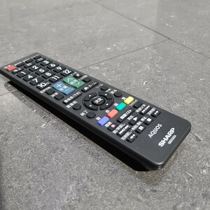 【新品未使用品】管1W75 SHARP AQUOS テレビリモコン GB333SA 2023年製