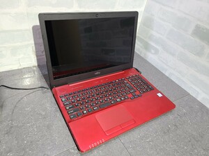 【ジャンク品】管1W162 FUJITSU LIFEBOOK AH53/A3 FMVA53A3RK CPU core i7-6700HQ HDD無し、メモリー無し、バッテリー有り 通電しません