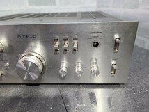 【ジャンク品】管1W188 TRIO Stereo Integrated Amplifier KA-9300 プリメインアンプ 通電しませんでした_画像3