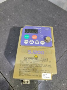 【中古動作品】管1W168 HITACHI インバーター SJ200-002LFR 