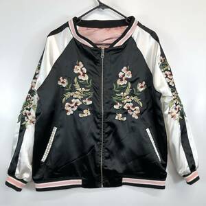 ZAFSI BLINGS reversible Japanese sovenir jacket USAM size lady's 