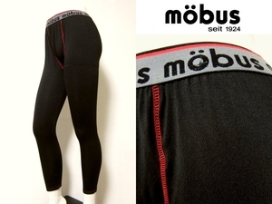 ☆送料込☆新品★mobus / メンズ★保温インナー★L★裏起毛レギンス★ブラック