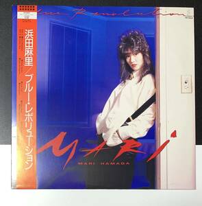 ★LP/帯付/浜田麻里/ブルー・レボリューション/VIH-28239/レコード