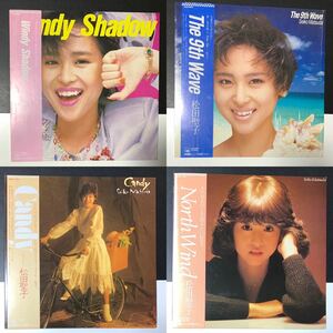 ★LP/帯付/4枚/松田聖子/Windy Shadow(28AH-1800)The 9th Wave(28AH1880)Candy(28AH-1494)North Wind(27AH-1154)レコード