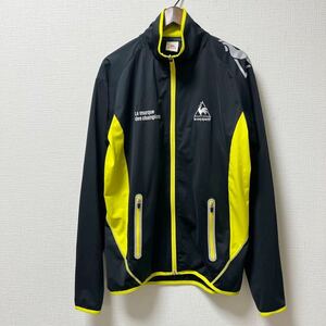 lecoq sportif ルコックスポルティフ ジャージジャケット Mサイズ ブラック ポリエステル