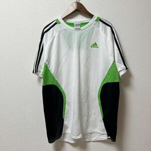 adidas アディダス 半袖 Tシャツ プラクティスシャツ Oサイズ ポリエステル