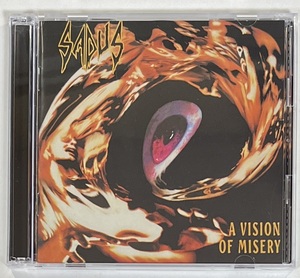 M5720◆SADUS◆A VISION OF MISERY(1CD+1DVD)輸入盤/米国産デス/スラッシュ・メタル