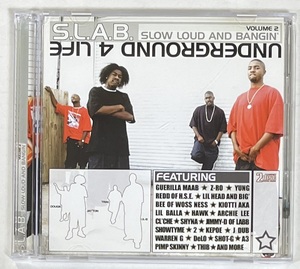 M5655◆S.L.A.B.◆SLOW LOUD AND BANGIN' VOLUME 2(2CD)輸入盤/テキサス産ヒップホップ