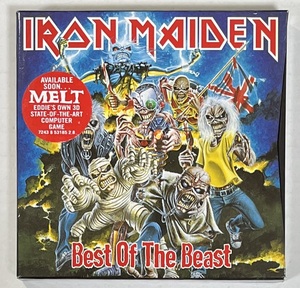 M5573◆IRON MAIDEN◆BEST OF THE BEAST(2CD)輸入盤/限定ハードカバー仕様