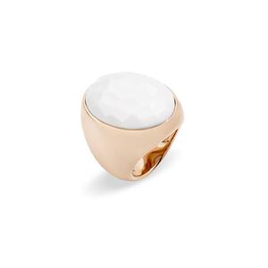 Pomellato Pomerat Новый Casetop с регулярной гарантией Pomerat Victoria Ring Rise Gold Белый камень 13 кольца