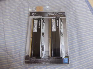 【送料込み】G.SKILL SNIPER X F4-3200C16D-32GSXWB(DDR4-3200 16GB×２枚組　計32GB）③