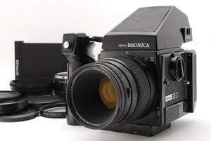 Zenza Bronica GS-1 AE ファインダー MACRO ZENZANON-PG 1:4 f=110mm TELE G 1.4 X グリップ 動作確認済