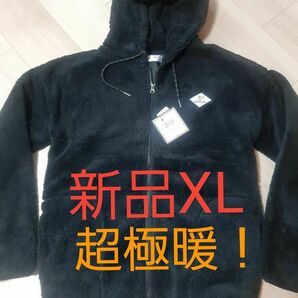 朝倉未来●新品XL●3rd by VANQUISH ボアフルジップパーカー 黒 平本蓮