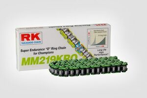 RK MM219KRO 96L～116L O-Ring Sealed Chain　レーシングカートチェーン　送料無料