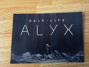 VALVE INDEX特典カード Half-Life: Alyx