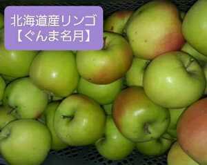 【送料込み】◆北海道産リンゴ【ぐんま名月】甘さが評判で、入手困難になった人気品種 訳あり品 約１０キロ