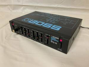 送料無料　BOSS　RPQ-10　EQ　プリアンプ　パラメトリックイコライザー　ボス　ローランド