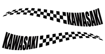 フラッグタイプステッカー★KAWASAKI★カワサキ★kstdm_画像1