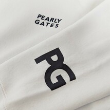 ★新品正規品PEARLYGATES/パーリーゲイツMICYSERIES 裏起毛クールネックプルオーバー 5(L)　(トレーナー)_画像3