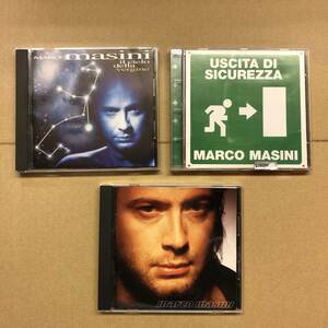 ■ Marco Masini - T'lnnamoreria/il Cielo Della Ver/Uscita Di Sicurezza【CD×3】3枚まとめて！[廃盤] 輸入盤