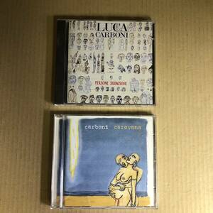 ■Luca Carboni - Carovana/Persone Silenziose【CD×2】2枚まとめて！ 輸入盤 