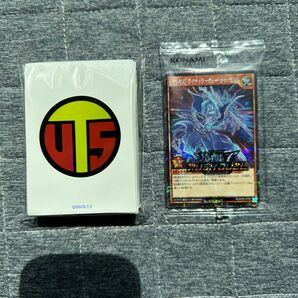 遊戯王ラッシュデュエル　ユウディアスデュエルディスク特典カード　スリーブ