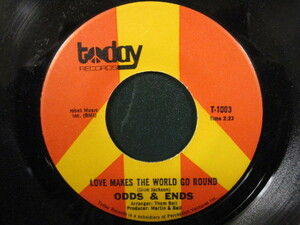 Odds & Ends ： Yesterday My Love 7'' / 45s ★ Soul / Funk ☆ c/w Love Makes The World Go Round // 5点で送料無料