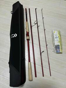 セブンハーフ 76HS ｜ ダイワ DAIWA 7 1/2 モバイル パック 4ピース シーバス 青物 サワラ ブレードジギング ロックフィッシュなど