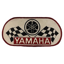 70s YAMAHA ヴィンテージ ワッペン ビッグサイズ 当時物 ヤマハモトクロス 国産旧車 ビンテージ 刺繍パッチ デッドストック Vintage Patch_画像3