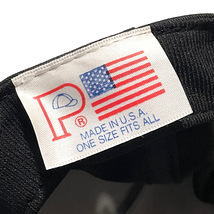 90s ビンテージ デッドストック キャップ USA製 当時物新品 MADE IN USA CAP DEAD STOCK Black Color(ONE SIZE)山田レン カリヘッドウェア_画像7